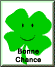 bonne chance trèfle